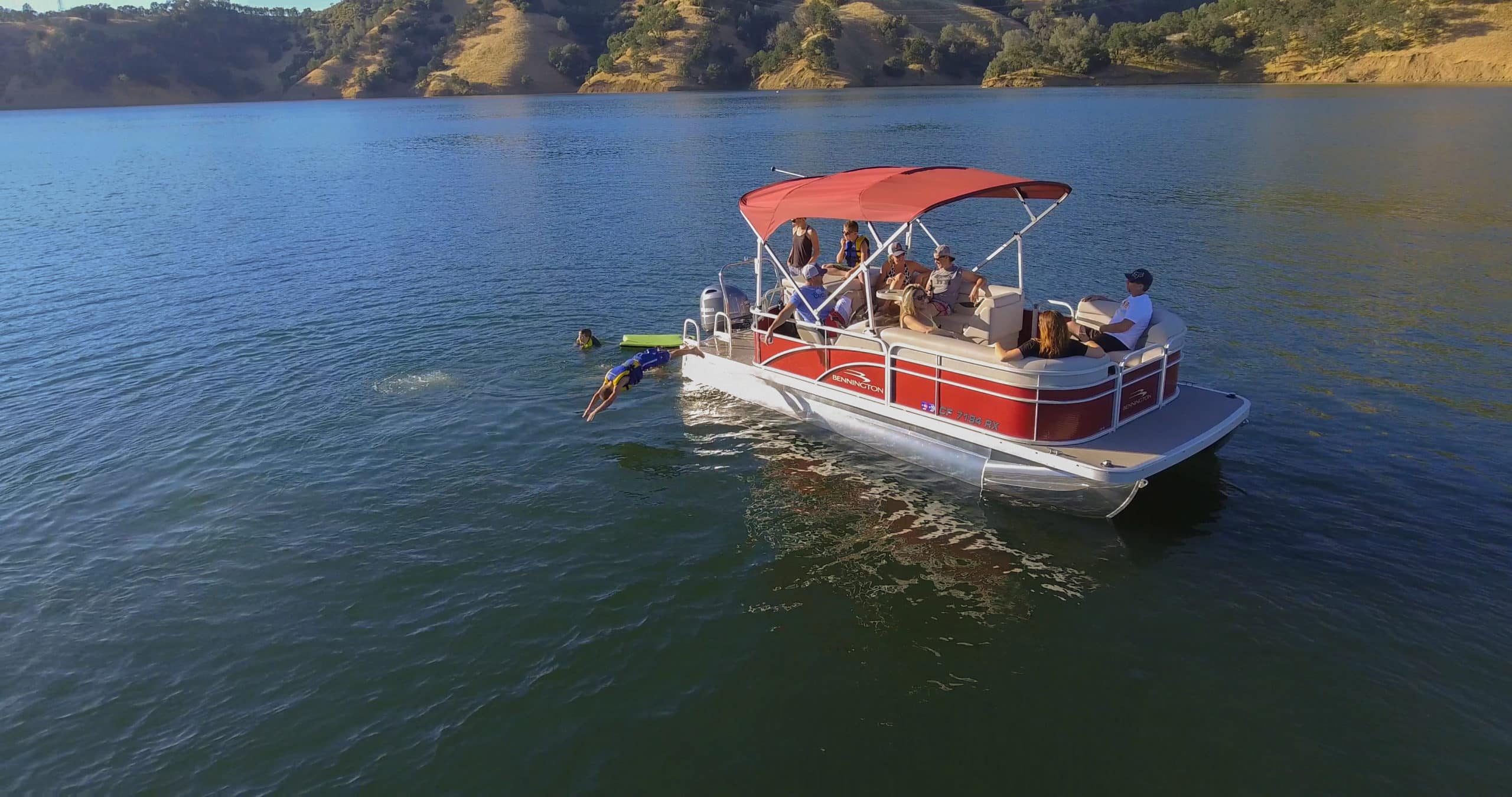 Lake Berryessa Pontoon Boat Rental Berryessa Water Sports